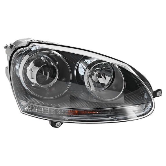 Headlamp Assembly Compatible with 2005-2010 Volkswagen Jetta Rabbit GTI XENON RBV100101