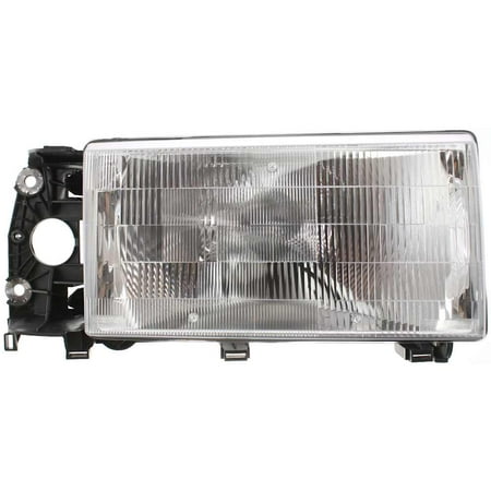 New Headlight Compatible with 1990-1995 Volvo 740 940 Right Passenger Side HALOGEN V100133