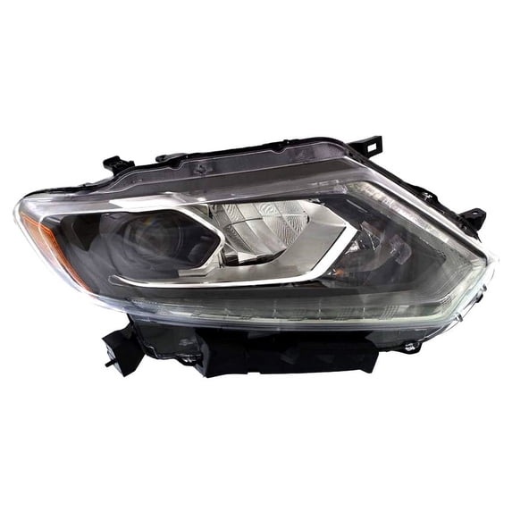 New Right LED Headlight Compatible With Nissan Rogue Sense Exclusive Advance Sport Utility 2014 2015 2016 By Part Numbers 260104BA5A NI2503228