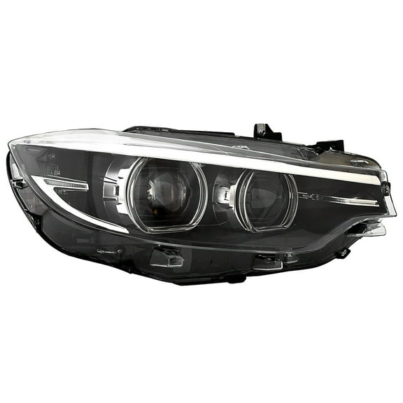 New Right Led Headlight Compatible With Bmw 430I 440I Xdrive M4 Base Convertible 2018 2019 2020 by Part Number 63-11-7-478-156 63117478156 BM2519182