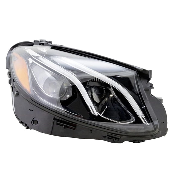 New Right Led Headlight Compatible With Mercedes-Benz E350 4Matic Sedan 4 Door 2.0L 2020 By Part Number Mb2519110
