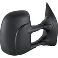 thumbnail image 1 of New Right Side View Door Mirror Assembly Compatible with 2005-2006 Ford E-350 Super Duty XL XLT Chateau Base Cargo Extended 5.4L 6.0L 6.8L Manual Folding Non-Heated Textured Black V8, 1 of 3