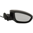 thumbnail image 1 of New Premium Right Passenger Side Door Mirror Compatible with 2016-2022 Volkswagen Passat Power Manual Folding 561 857 508 BD 9B9 561857508BD9B9 561 857 522 AB 561857522AB 538 A GRU, 1 of 5