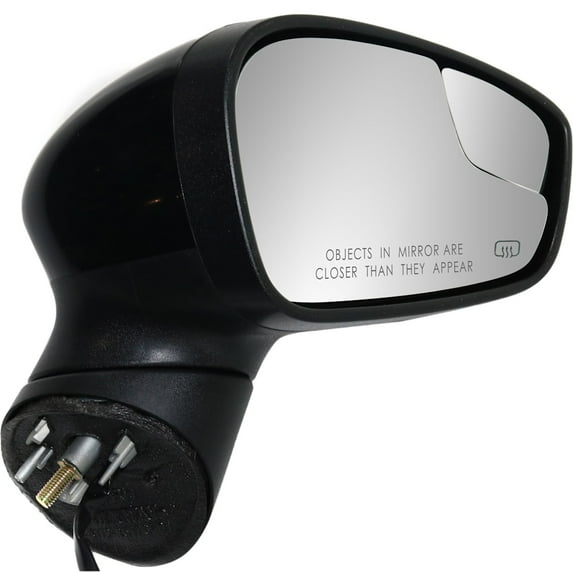 New Side View Mirror Compatible with 2011-2013 Ford Fiesta 1.6L 1.0L I4 123HP Replaces JFD270ER FO1321459 BE8Z17682B-PFM BE8Z17682BPFM JFD270ER