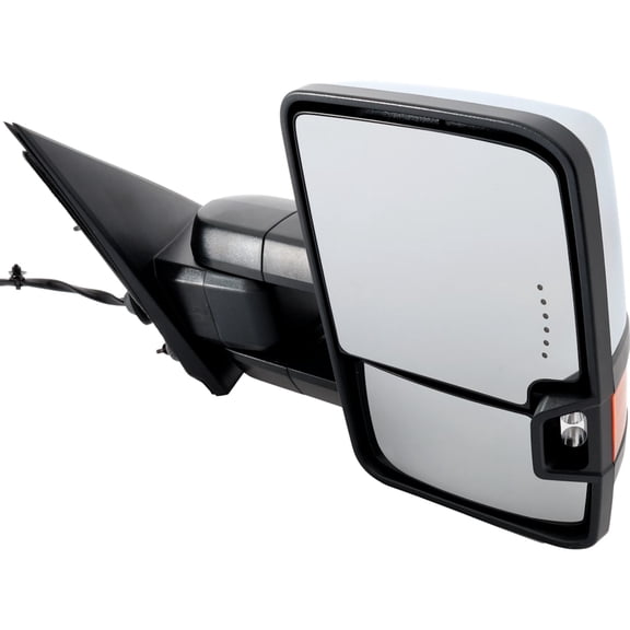 Side Mirror Compatible with 2015-2016 Chevrolet Silverado 1500 Sierra 150 4.3L 5.3L V6 LV3 L83/L8B L86 Right Passenger Side 355HP Replaces 23241616 GM260ER-S GM260ERS GM1321512