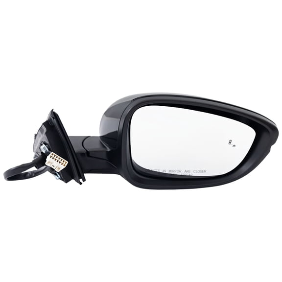 Side Mirror Compatible with 2023 Honda Accord Right Passenger Side Replaces 7620830BA11-PFM 7620830BA11PFM HD80ER-S HD80ERS HO1321357 HD80ER-S