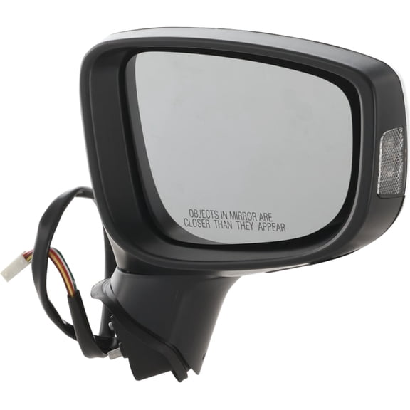 Side View Mirror Compatible with 2014-2016 Mazda 3 3 Sport 2.0L 2.5L I4 PE-VPS PY-VPS 155HP Replaces BJT969121B JMA87ER-S JMA87ERS JMA87ER-S