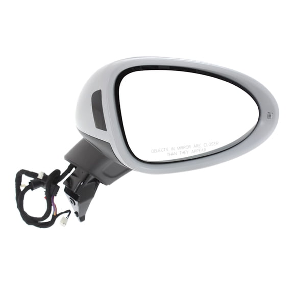 New Side View Mirror Compatible with 2018-2022 Porsche Macan 2.0L 2.9L I4 261HP Replaces 95B857528AG2X-PFM 95B857528AG2XPFM PC04ER-S PC04ERS PC04ER-S