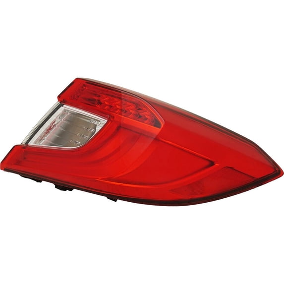 Taillight Compatible with 2018-2022 Honda Accord 1.5L 2.0L I4 L15BE K20C4 LFA Right Passenger Side 252HP Replaces HO2805118 33500-TVA-A01 33500TVAA01 11-9041-00