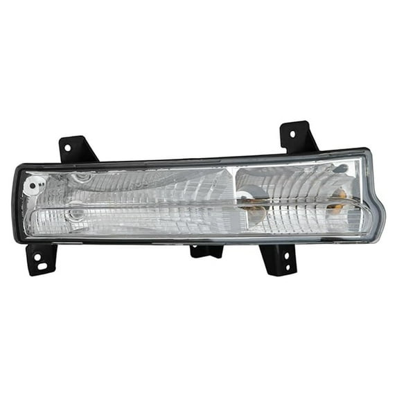 Right Passenger Side Parking Light Assembly Halogen Compatible with 2017-2021 Jeep Compass Limited Compass High Altitude SUV CH2521147