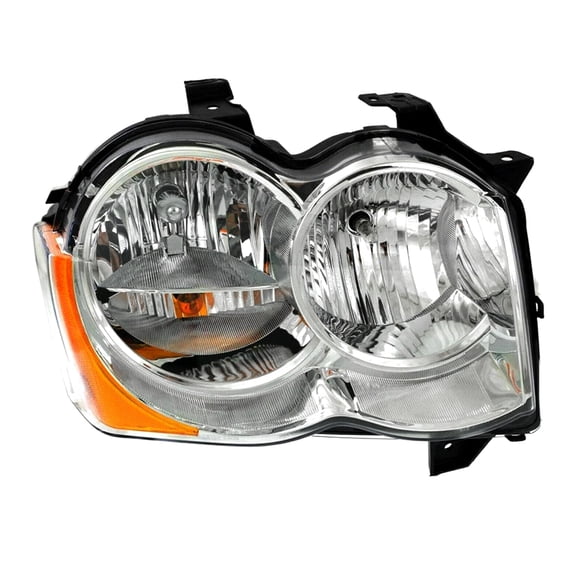 New Right Side Halogen Headlight Compatible With Jeep Grand Cherokee Srt8 Sport 2008-2010 by Part Number 55157482AE 55157482AE CH2519131