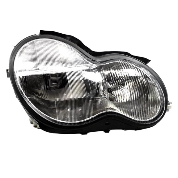 New Right Side Halogen Headlight Compatible With Mercedes-Benz C230 Kompressor Sedan 2003-2004 by Part Number 203-820-10-61 2038201061 MB2503118