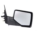 thumbnail image 1 of Right Passenger Side Power Door Mirror Compatible with 2006-2011 Ford Ranger 2006-2007 Mazda B2300 B3000 B4000 Non-Heated Manual Folding Textured Black 8L5Z-17682-AA 6L5Z-17682-AA, 1 of 6