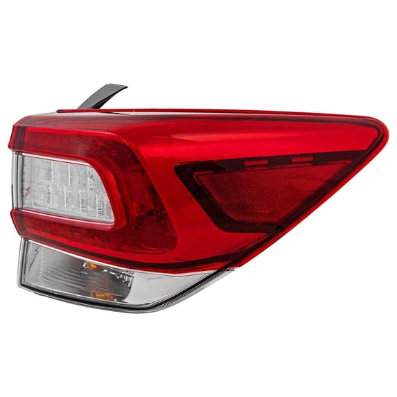 Right Passenger Side Outer Tail Light Assembly Halogen Compatible with 2017-2019 Subaru Crosstrek Limited 2.0L Hybrid 2.0L H4 SUV SU2805109 84201FL02B