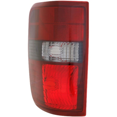 Tail Light Compatible with 2006-2008 Ford F-150 4.2L 4.6L V6 Essex Right Passenger Side 231HP Replaces 6L3Z13404AA F730147 FO2801200 HALOGEN F730147