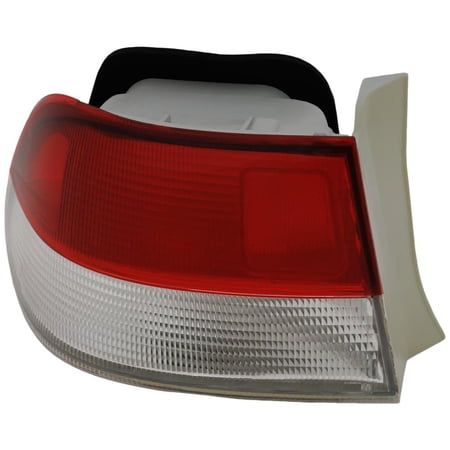Taillight Assembly Compatible with 1999-2000 Honda Civic 1.6L I4 D16Y7 D16Y8 B16A2 160HP Replaces 11-5237-91 11523791 HO2819110 33501S02A51 HALOGEN 11-5237-91