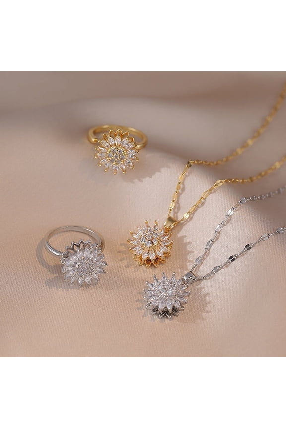 New Ring Movable Clavicle Chain