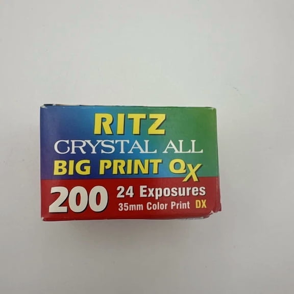 New Ritz Crystal Big Print 200 24 Exp 35Mm Color Film Camera Exp 11/2003