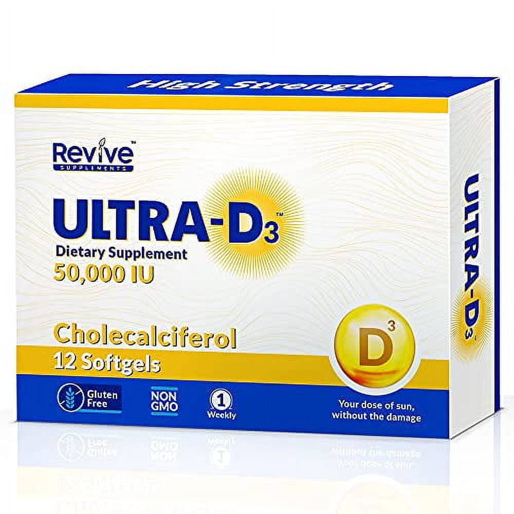 New Road Health Supply Ultra D3, Vitamin D 50000 IU Weekly Vitamin D