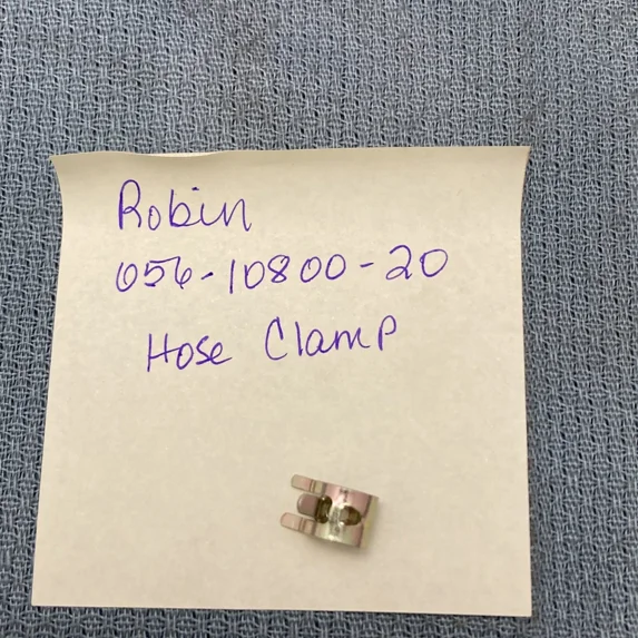 New Robin 056-10800-20 Hose Clamp