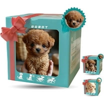 New Robot Dog, My Realistic Robot Puppy That Acts Like a Real Puppy, Smart AI Robotic Puppies, Interactive Plush Dogrobot for Adults, Robots Dogs for Walking, Barking, Tail Wagging