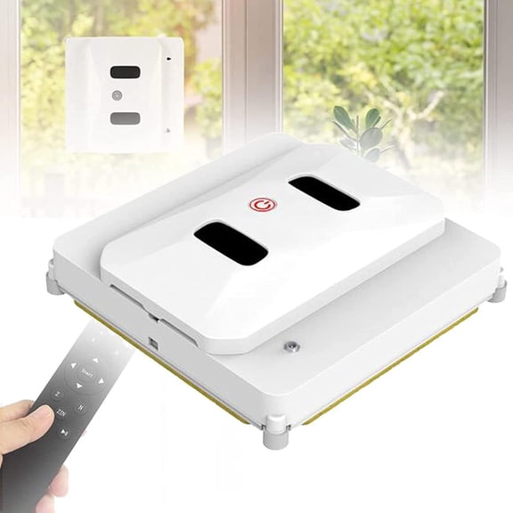 New Robot Window Cleaner Cordless Window Cleaner Machine Automatic Glass Vacuum Cleaner Window Smart Cleaner Kit Intelligent Automatic Cleaner Robot for Outdoor/indoor Windows