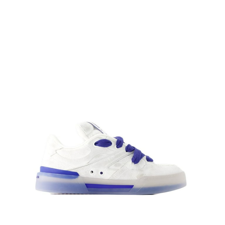 Dolce & Gabbana Man New Roma Sneakers - Leather - White Dolce & Gabbana Man New Roma Sneakers - Leather - White