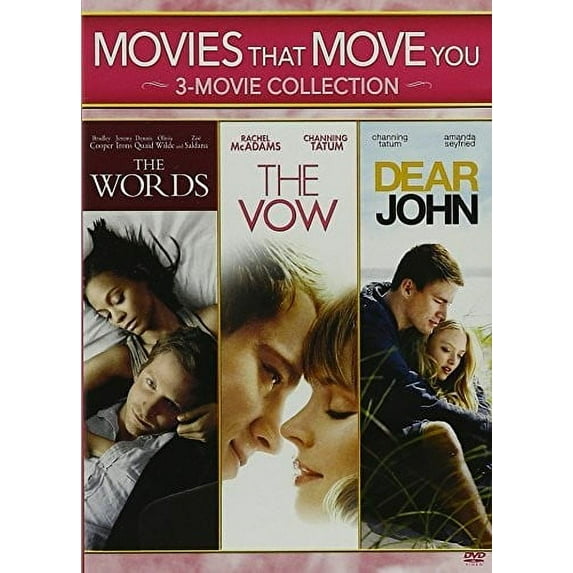 Movies That Move You: Words / The Vow / Dear John (DVD)