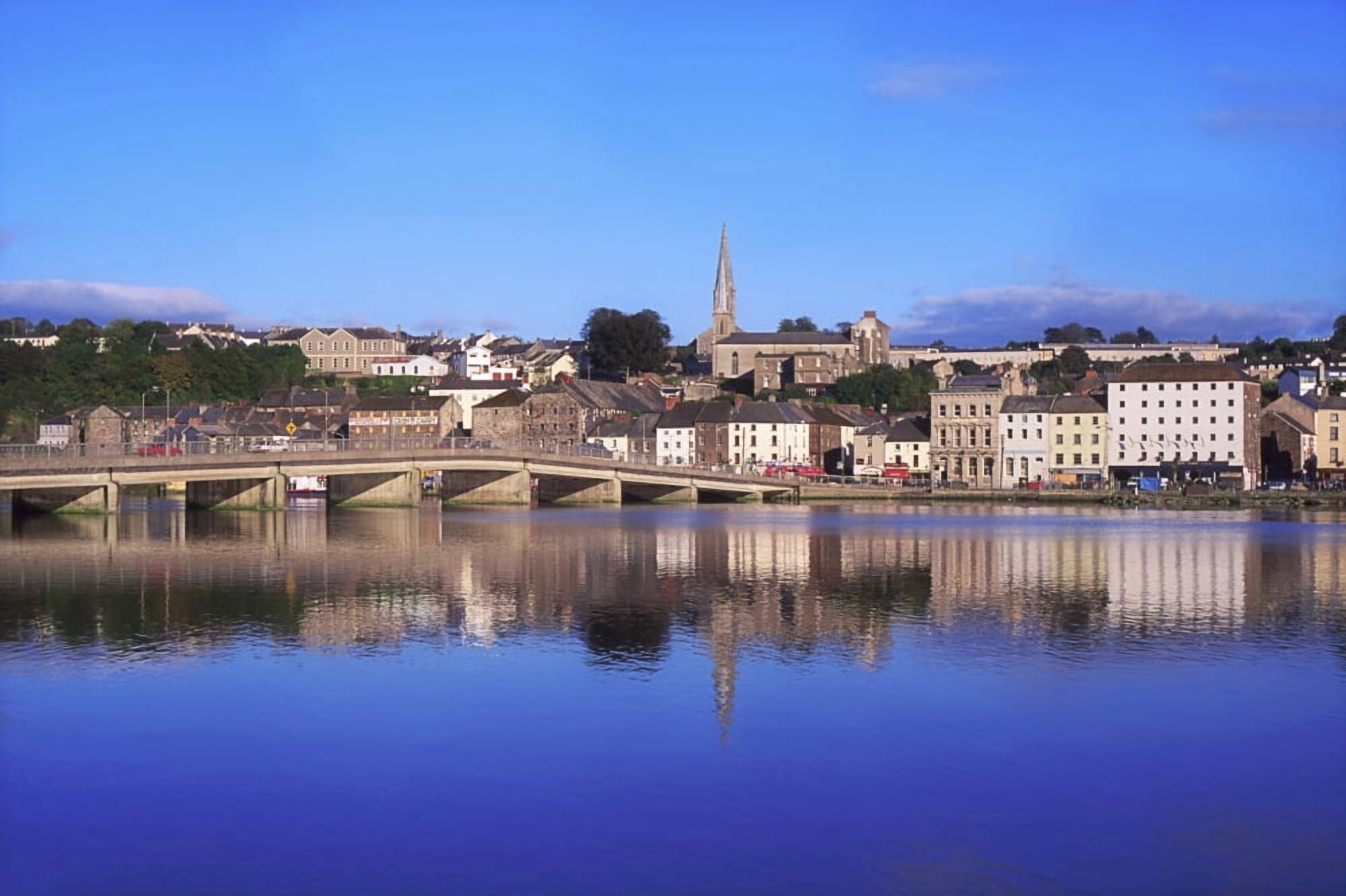 New Ross Co Wexford Ireland Canvas Art - The Irish Image Collection Design Pics (36 x 24)