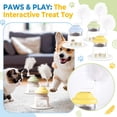 thumbnail image 1 of New Rotating Treat Dispenser Toy for Pets Ice Shaver Style Slow Feeder Puzzle for Dogs Cats Interactive Self-Entertainment Boredom Buster, 1 of 7