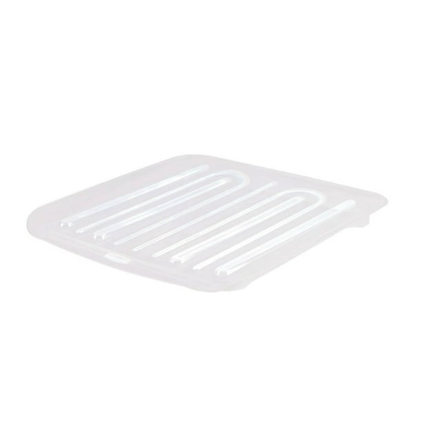 New Rubbermaid 1182MACLR Microban Antimicrobial Dish Drain Board, Large, Clear
