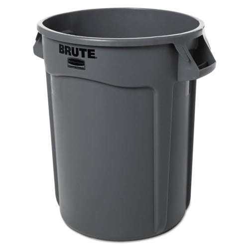 Rubbermaid® BRUTE® Vented Container - 32 Gal., Gray