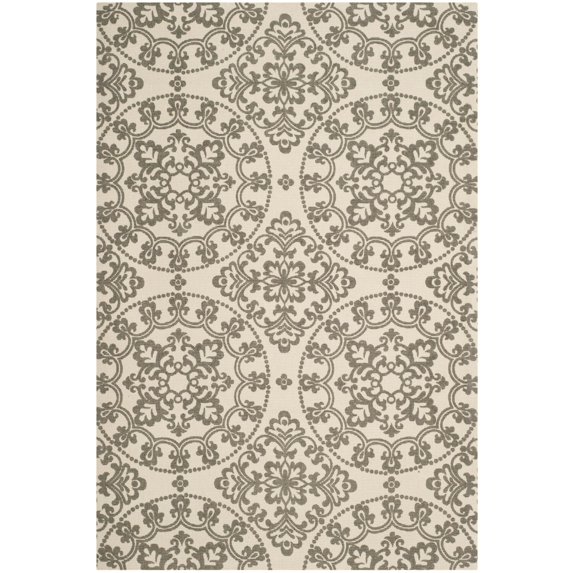 New Rug Collections CDR262H-8-Color:Natural/Grey,Design:Contemporary,Shape:Rectangle,Size:6'L x 4'W