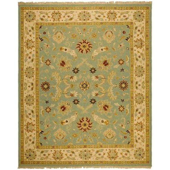 New Rug Collections SUM412A-9-Color:Light Blue/Beige,Design:Contemporary,Shape:Medium Rectangle,Size:9'L x 6'W