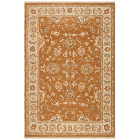 New Rug Collections SUM414A-8-Color:Gold/Ivory,Design:Contemporary,Shape:Small Rectangle,Size:6'L x 4'W