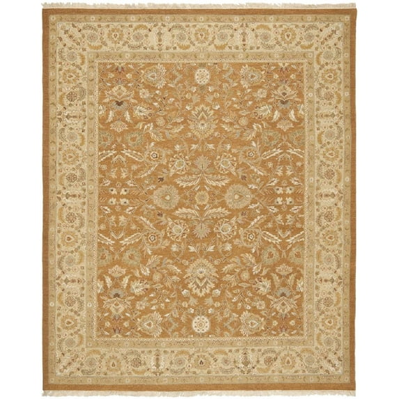 New Rug Collections SUM433A-6-Color:Copper/Beige,Design:Contemporary,Shape:Medium Rectangle,Size:9'L x 6'W