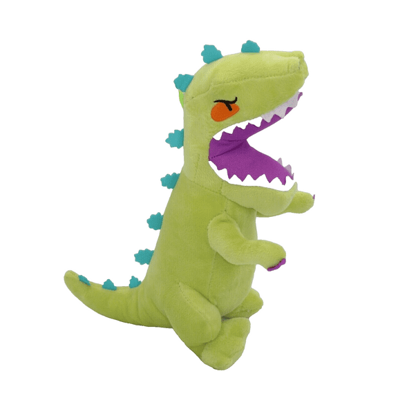 New Rugrats 8 inch Reptar Plush Dinosaur Nickelodeon Stuffed Toy . NWT
