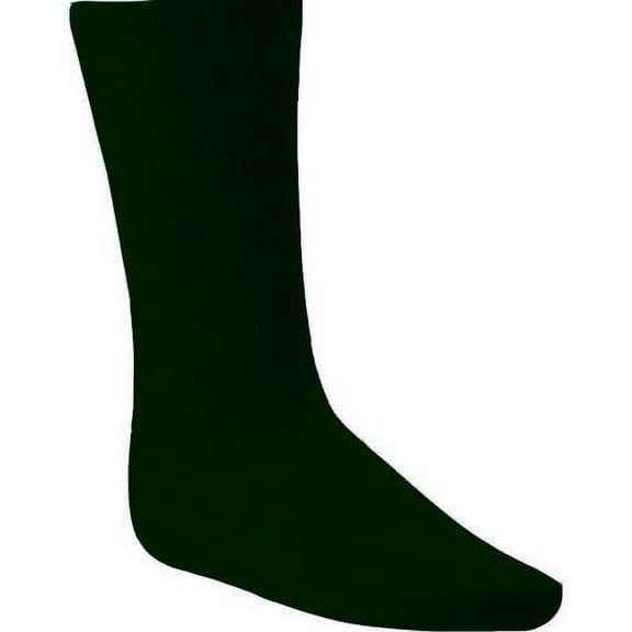 New Russell Athletic Dozen (12) Team All Sports Soccer Socks Dark Green M & L
