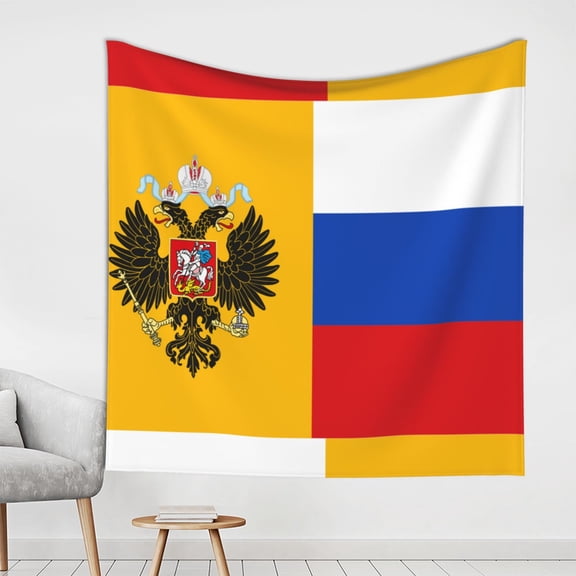 New Russian Flag Tapestries Wall Hanging Tapestry For Bedroom Dorm Decor(59"X59")