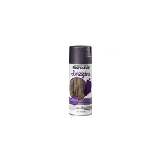 New RustOleum 354071 Imagine Craft & Hobby Spray Paint, Glitter, Multi