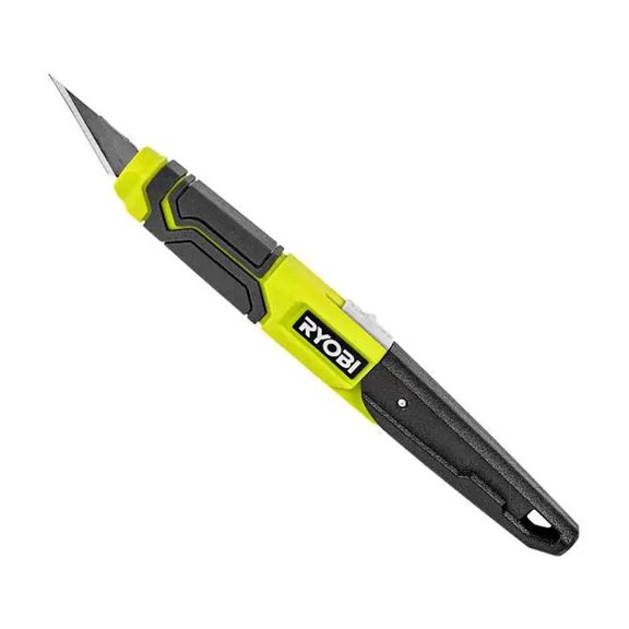 New Ryobi Quick Change Hobby Knife, Precision Double Honed Blade For Precise Cut