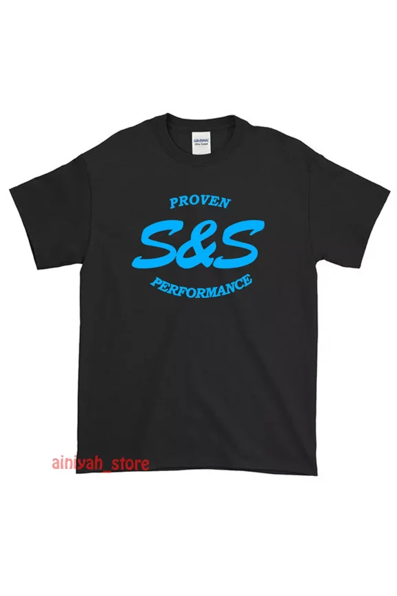 New S&S Cycle Proven Performance Logo Men's T-Shirt American USA Size S -XXL