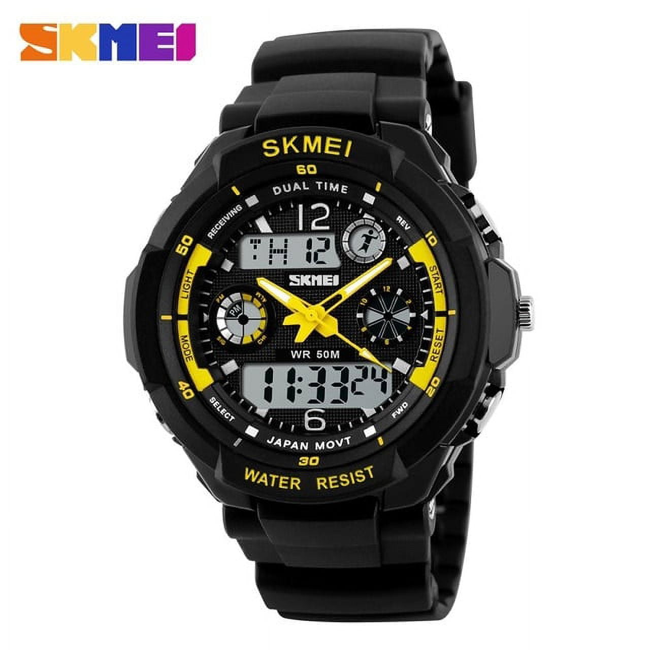 New S Shock Fashion Men Sports Watches Skmei Analog Quartz