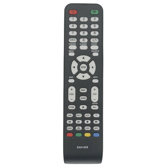 New SAN-928 Replace Remote for Sanyo TV DP52440 DP50740 DP46840 DP37840 DP55360