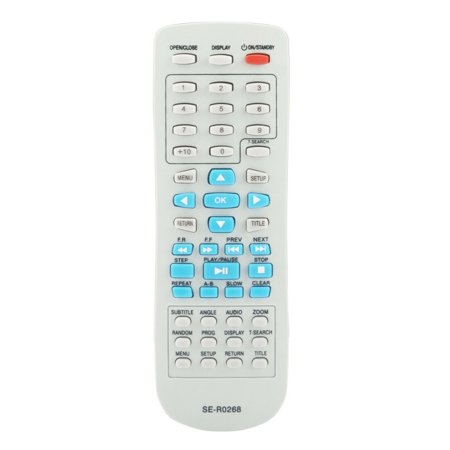 New SE-R0268 Replace Remote for Toshiba DVD Player SD-K770KC SD-K770KU SD-680KY