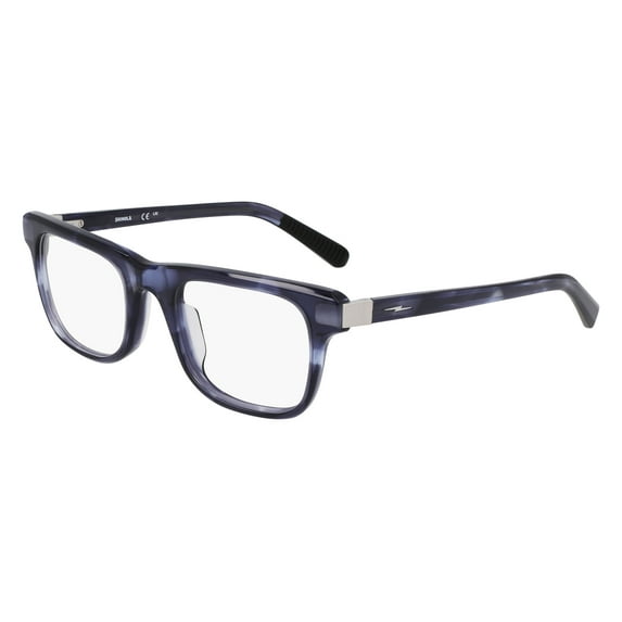 Shinola Modified Rectangle Eyeglasses SH15002 461 Blue Havana 51mm