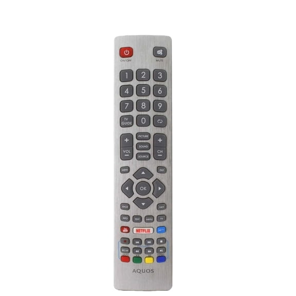 New SHW/RMC/0115 Replacement Remote Control SHW/RMC/0115 for Sharp Aquos 4K Smart TV LC-40CFG6001E