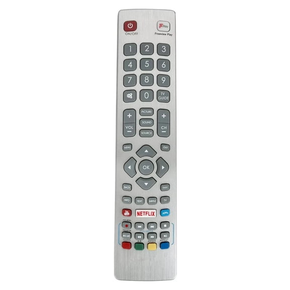 New SHWRMC0121 Replacement Remote Control Aquos For Sharp TV with YouTube NETFLIX APPs Buttons