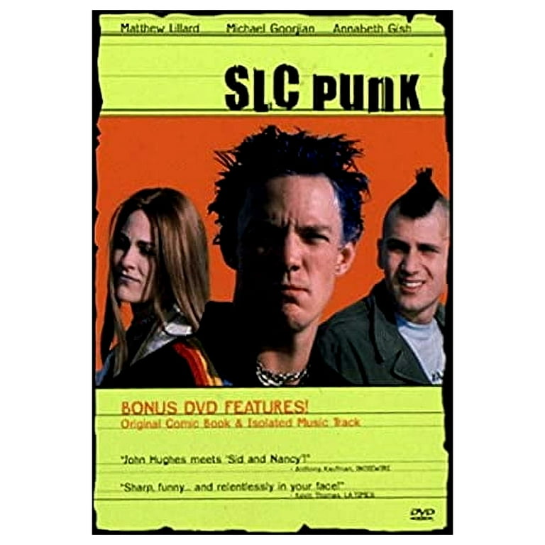 SLC Punk Movie - New DVD, A Punk Rocker's Adventure in Salt Lake