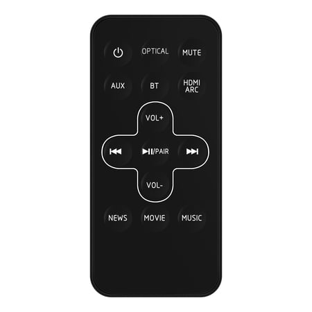 New STV122 Replace Remote Compatible with Britz 2.1 Channel BZ-T2230S BZ-T3710 BZ-T2270S 2.0